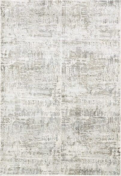 Dynamic Rugs CASTILLA 3555-190 Ivory and Grey